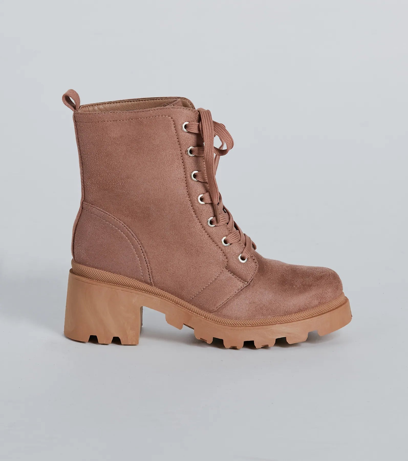 Ultimate Winter Mode Lace-Up Platform Combat Boots - Trendy & Comfortable