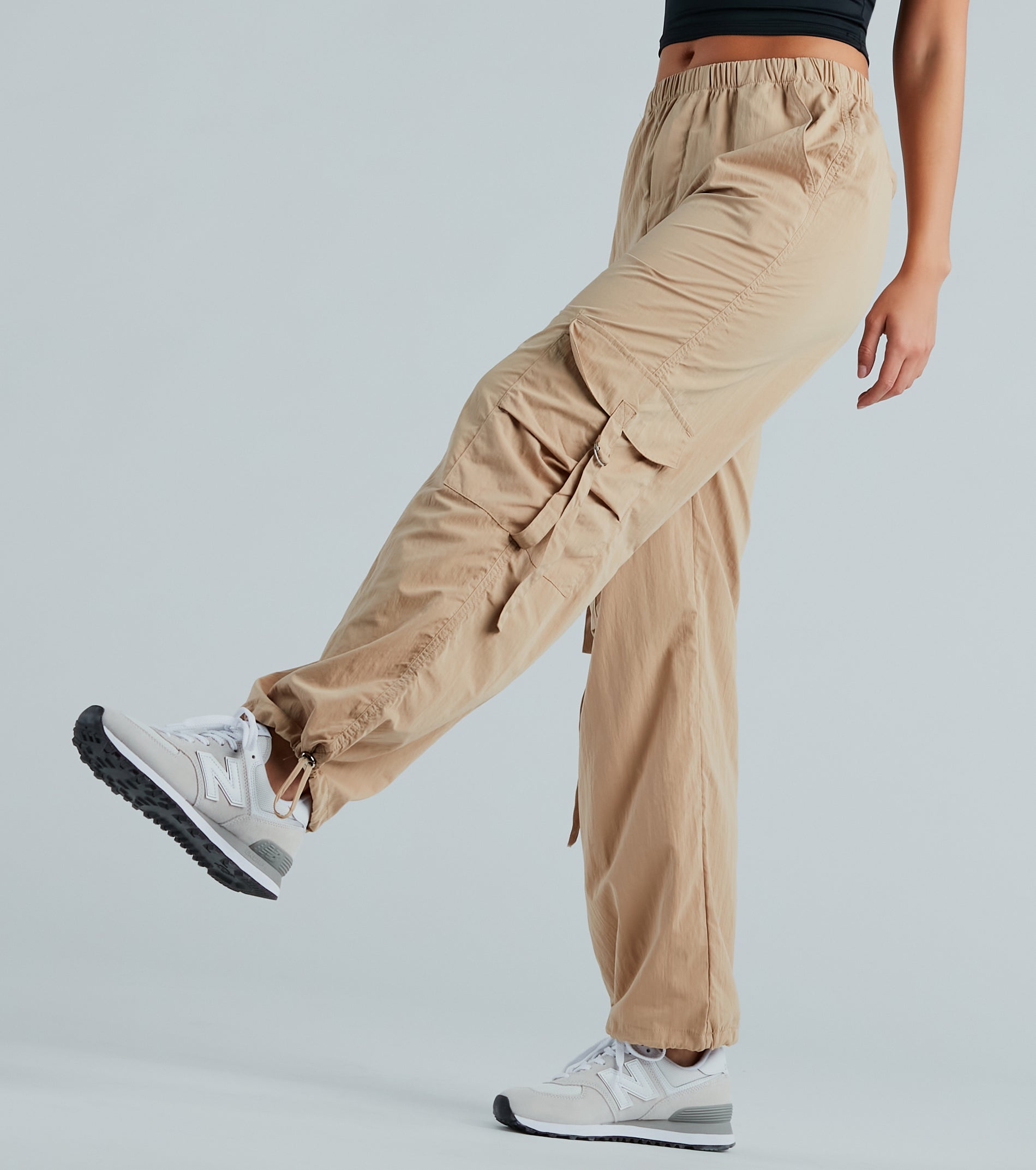 Ultimate Effortless Edge Wide-Leg Cargo Pants - Premium Style & Comfort