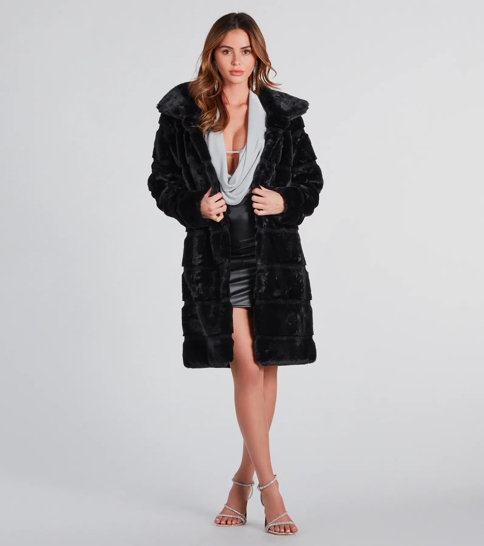 Ultimate Luxe Long Faux Fur Coat – Premium Winter Style