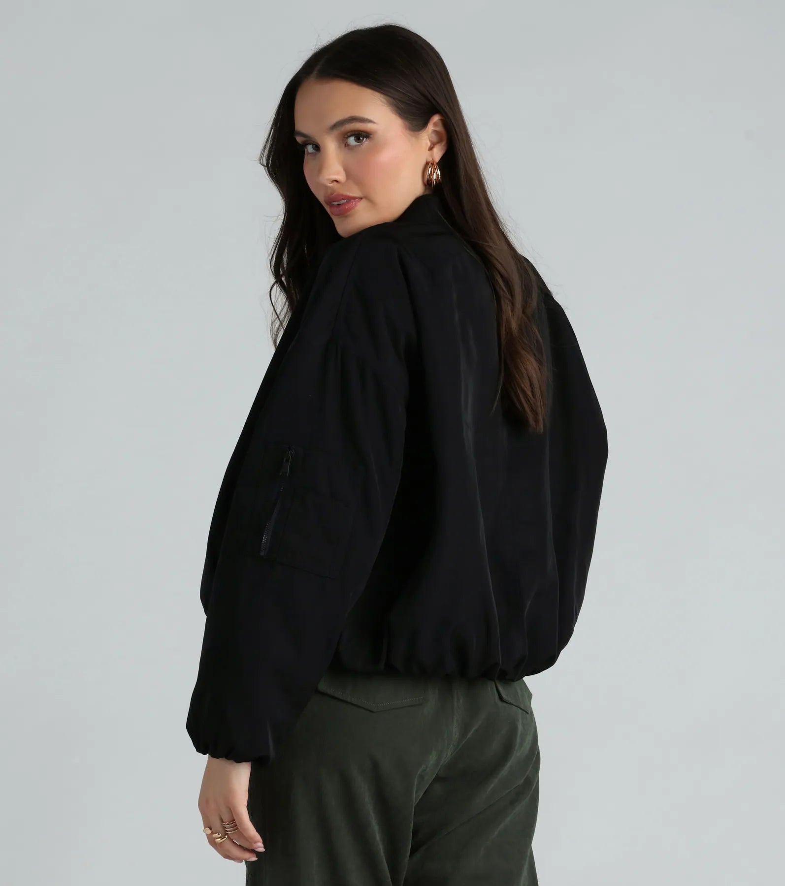 Ultimate Cool Vibes Oversized Bomber Jacket