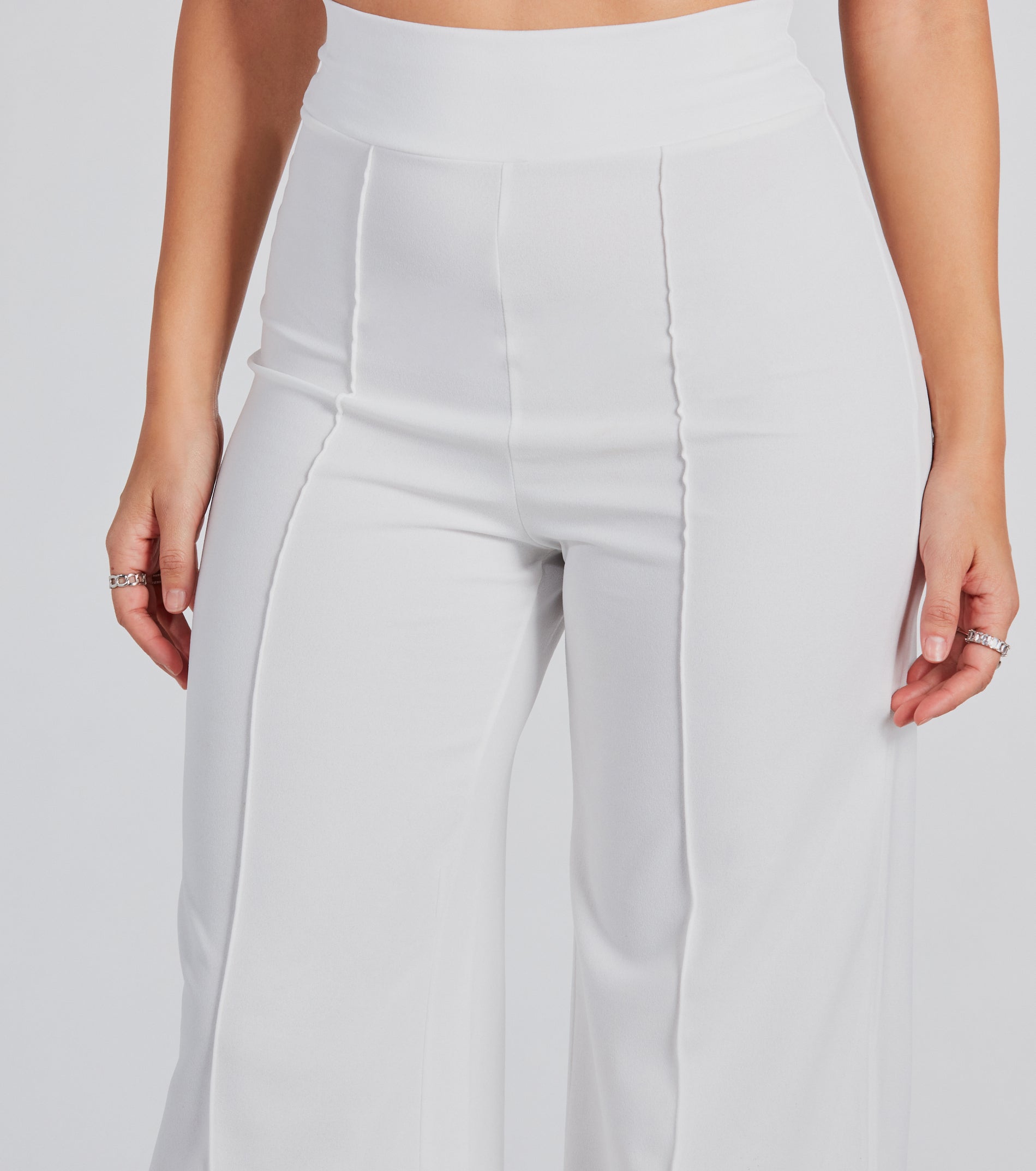 Ultimate Chic High Waist Wide-Leg Pants - Premium Office to Evening Style