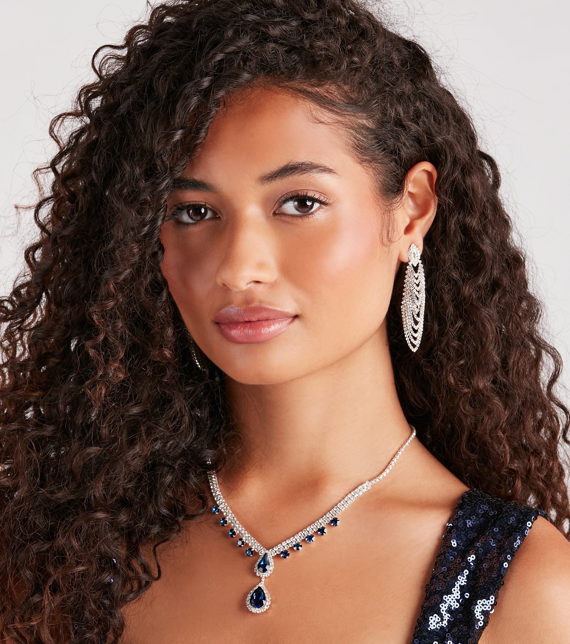 Premium Rhinestone Chandelier Earrings - Ultimate Elegance