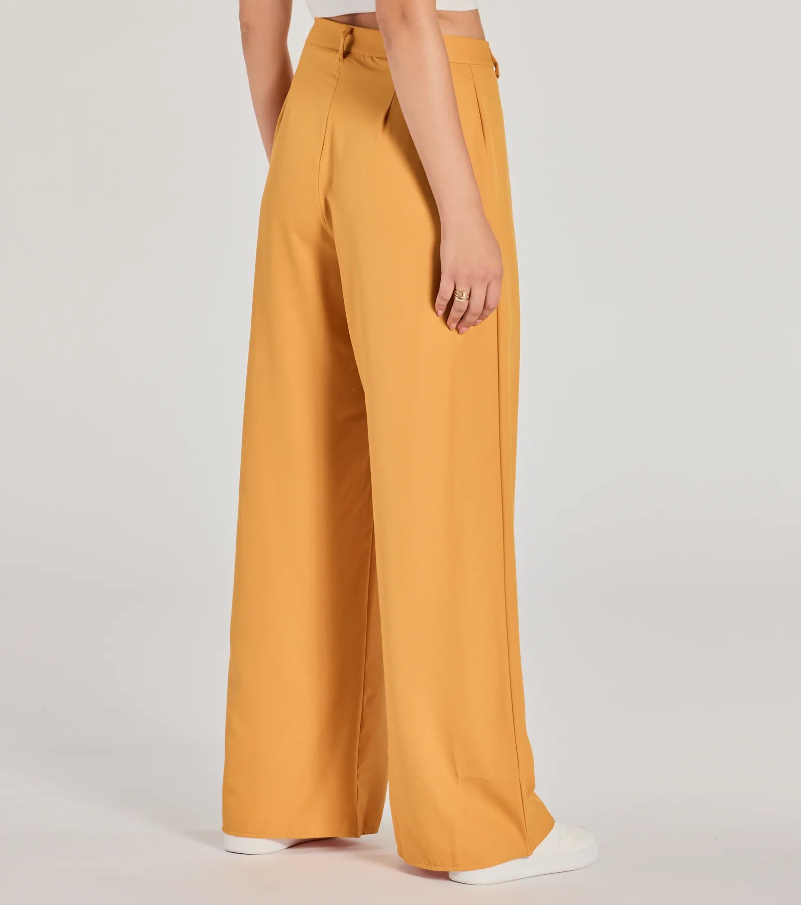 Premium High-Rise Wide Leg Trousers for Effortless Elegance