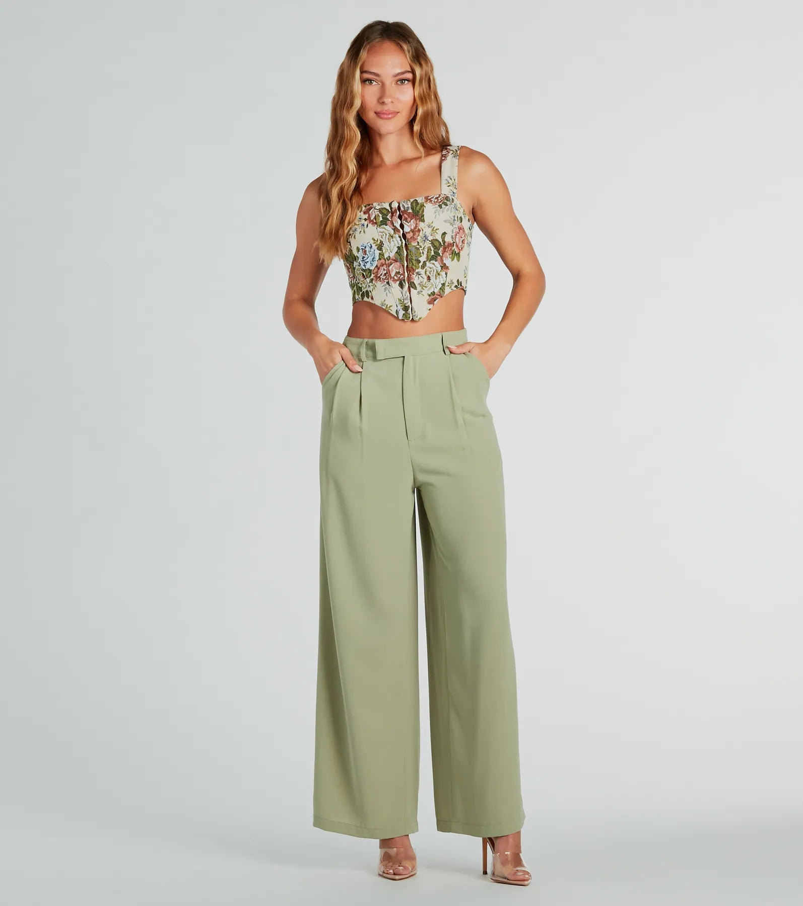 Premium Like Clockwork High-Rise Wide-Leg Trousers - Upgrade Your Style