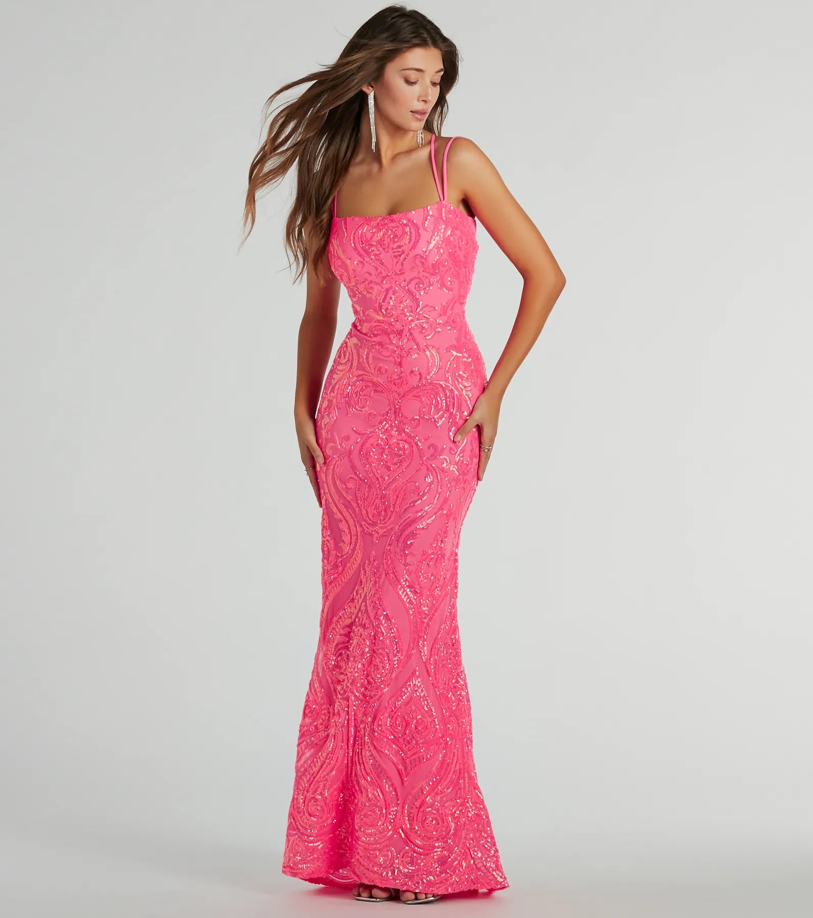 Premium Delaney Sequin Mermaid Gown – Ultimate Formal Dress