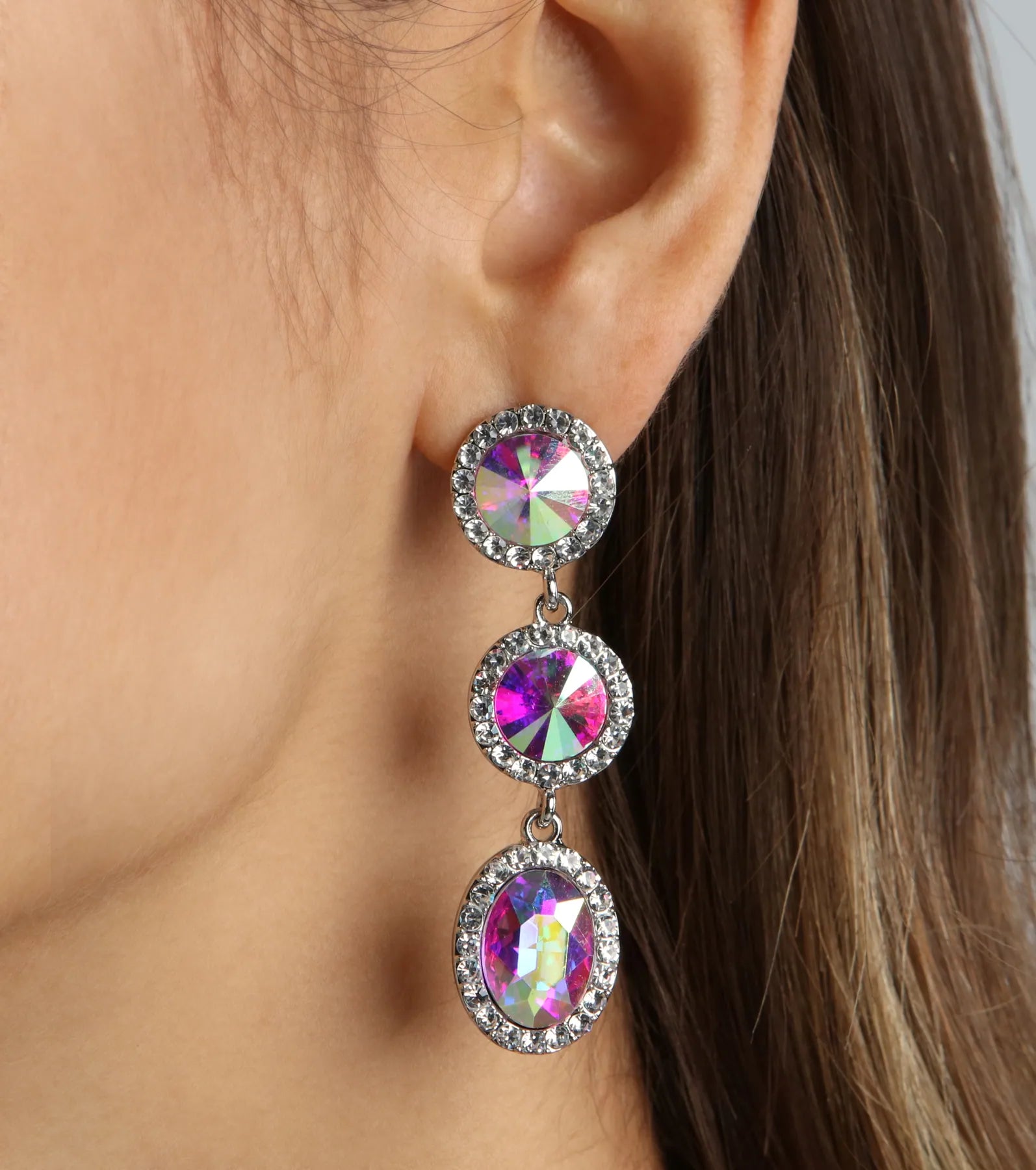 Ultimate Dreamy Luxe Iridescent Gemstone Earrings