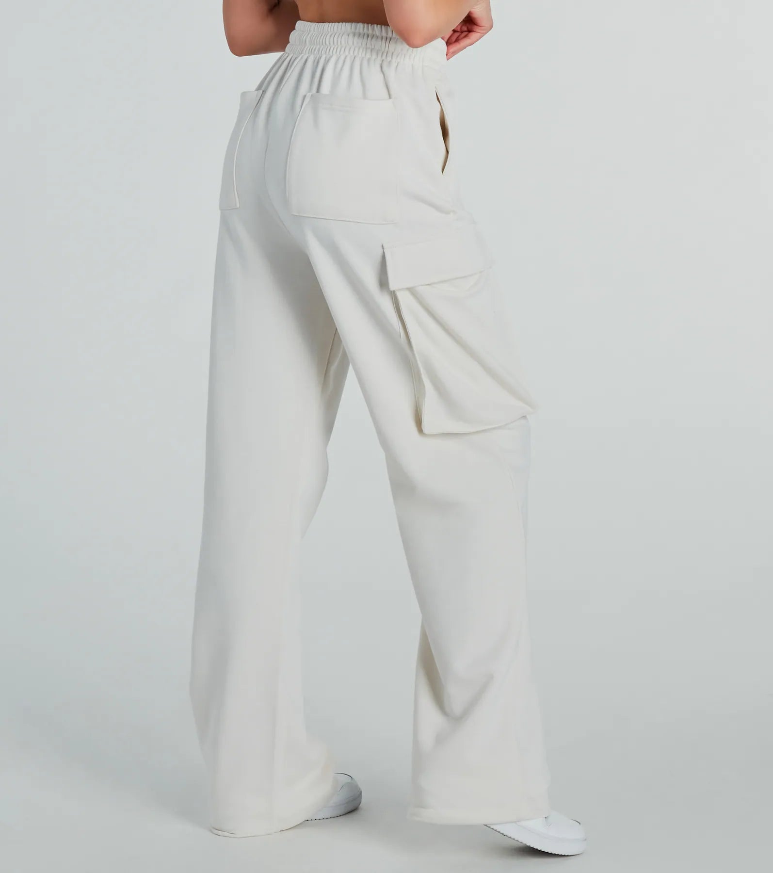 Ultimate Elevated Wide-Leg Cargo Sweatpants - Premium Comfort & Style