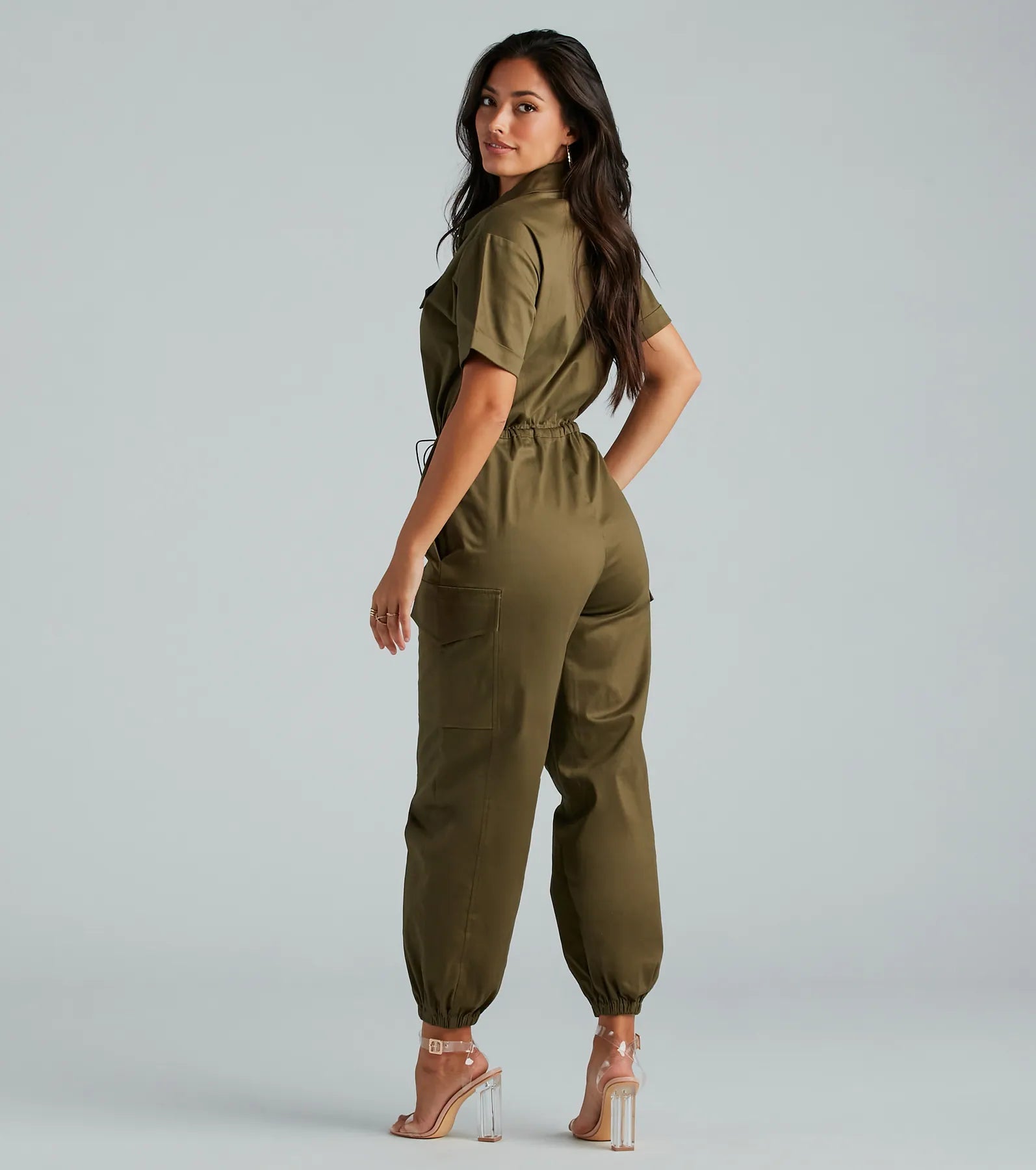 Premium Everyday Utility Cargo Jogger Jumpsuit - Upgrade Your Style