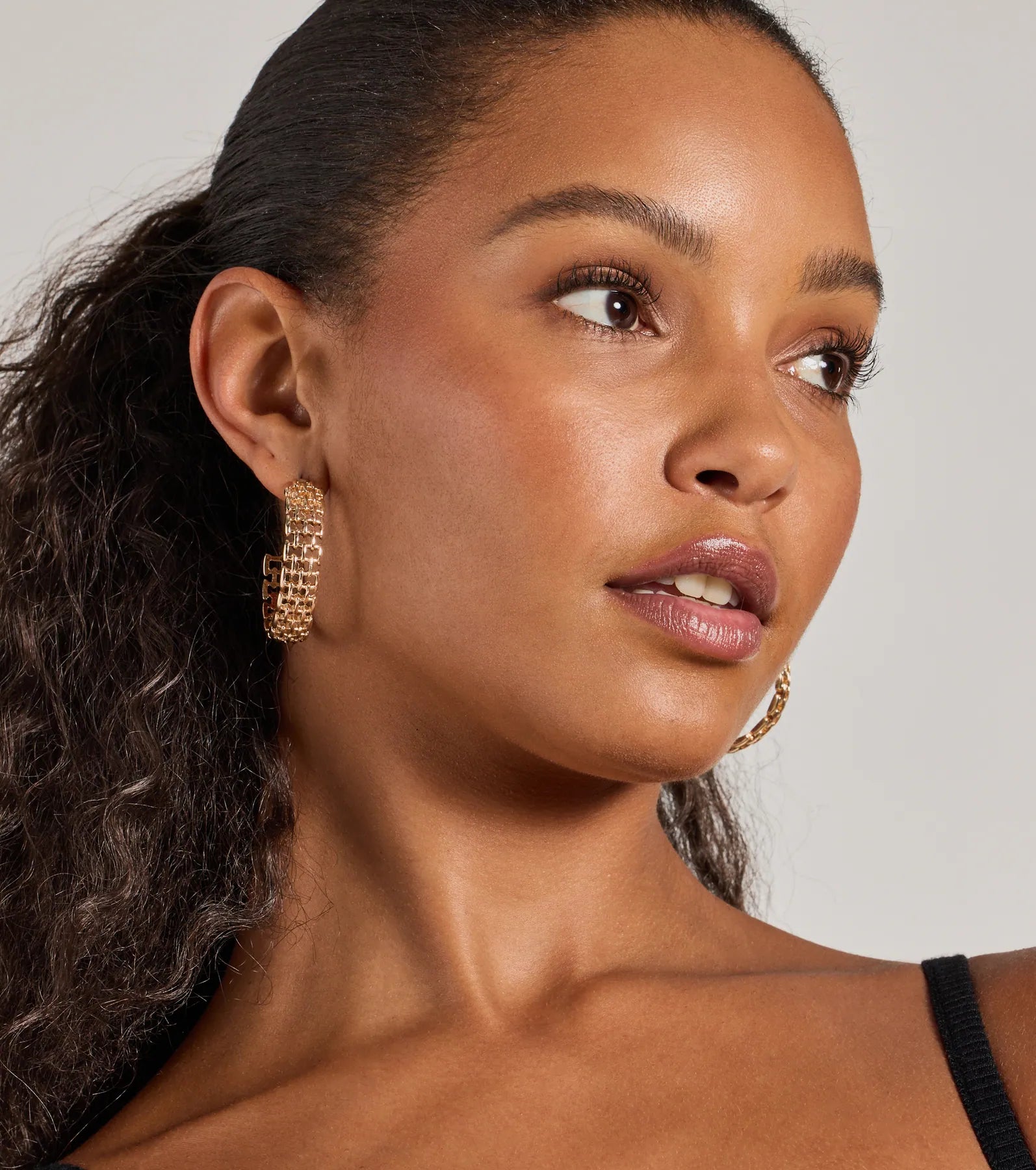 Premium Textured Hoop Earrings - Elevate Your Style