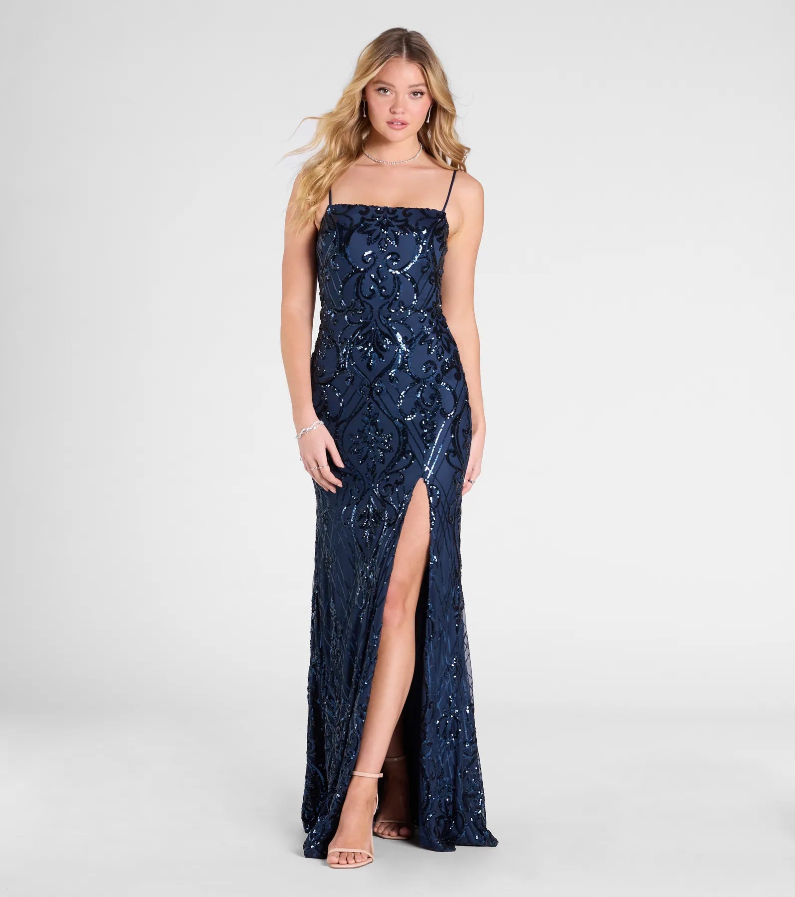 Premium Jillian Sequin Glamour Dress