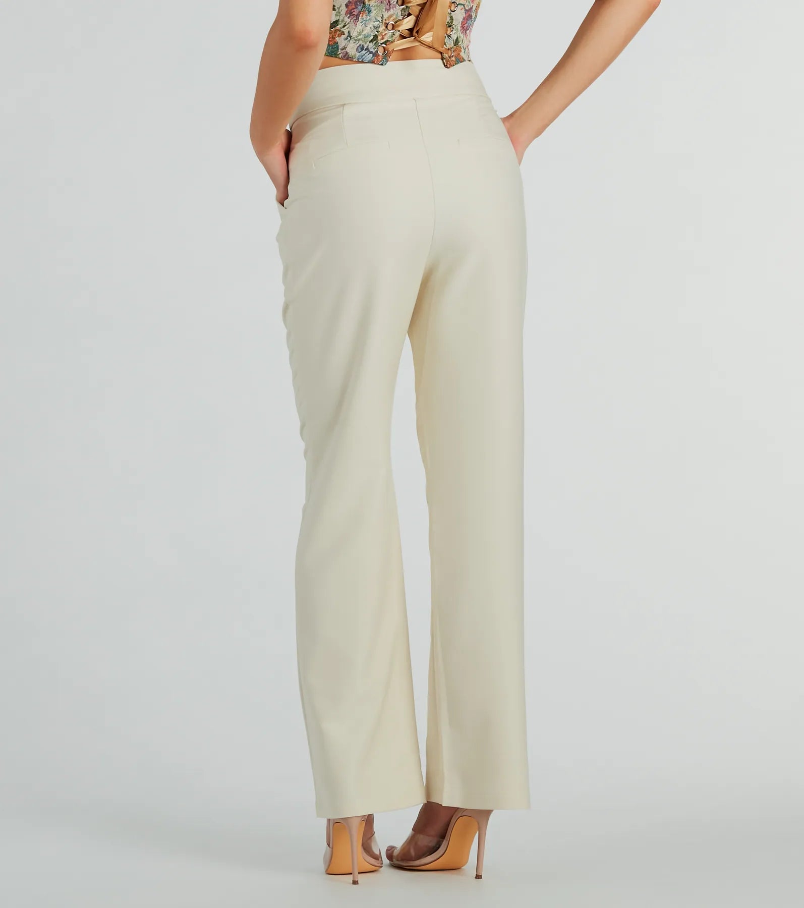 Premium Sophisticated Moment Straight Leg Pants