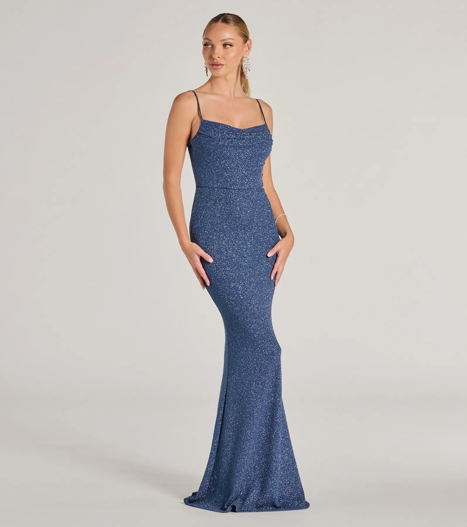 Erica Premium Glitter Mermaid Gown for Special Occasions