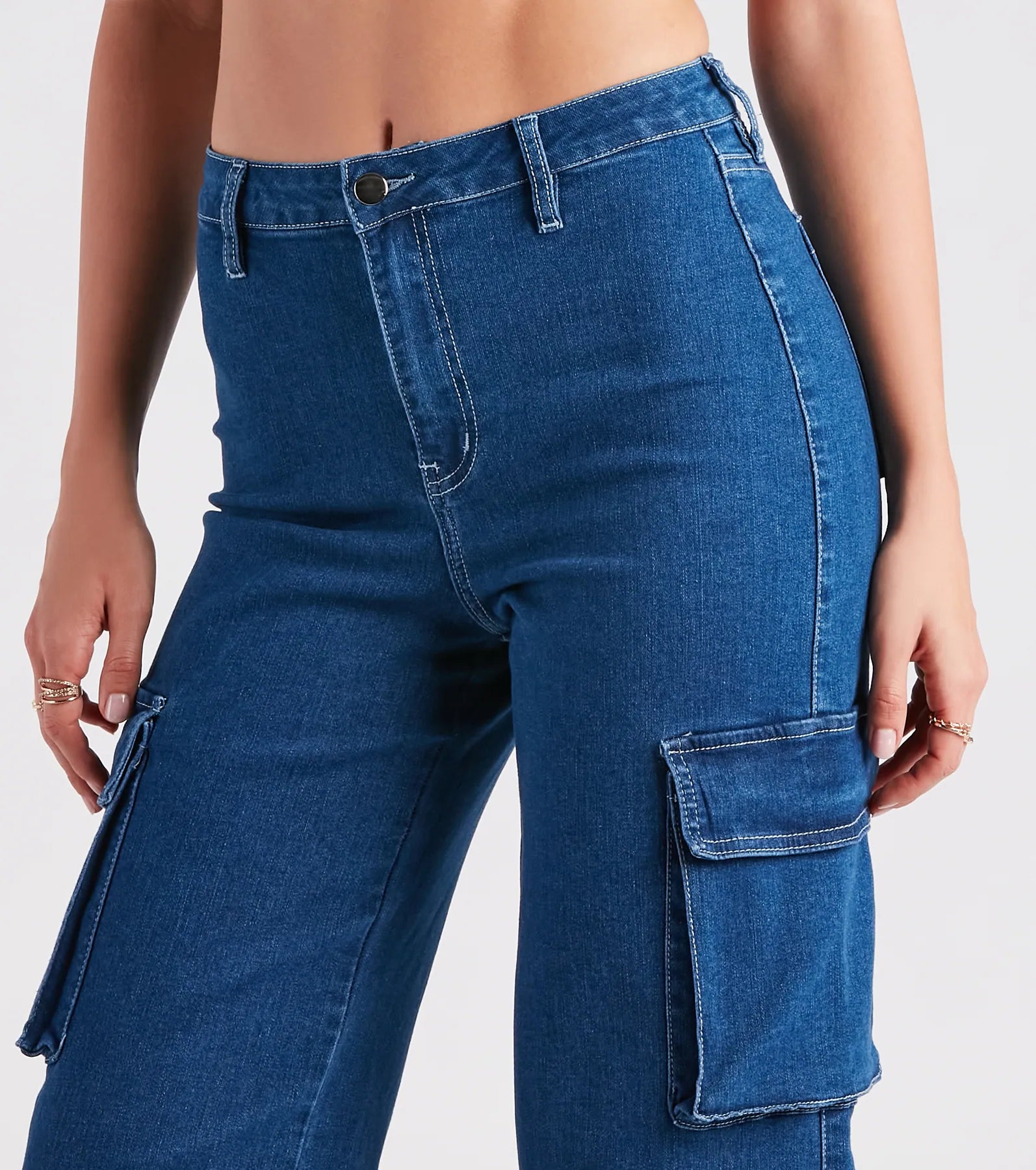 Ultimate Wide Leg Denim Pants - Cutie In Charge