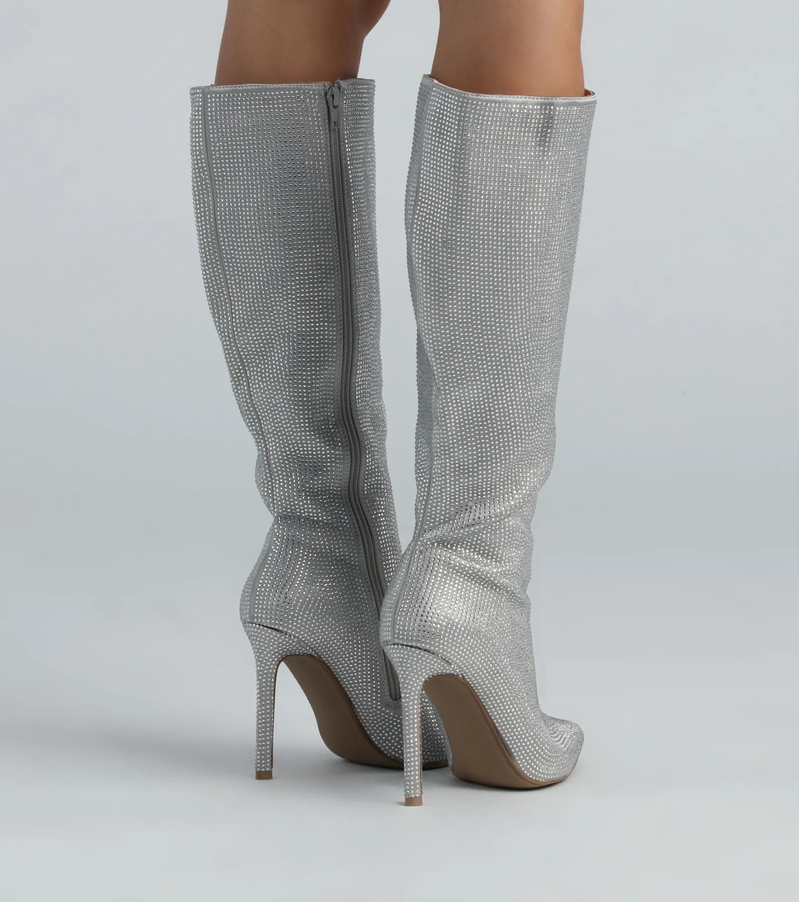 Ultimate Sparkle Under-The-Knee Boots - Shine with Every Step