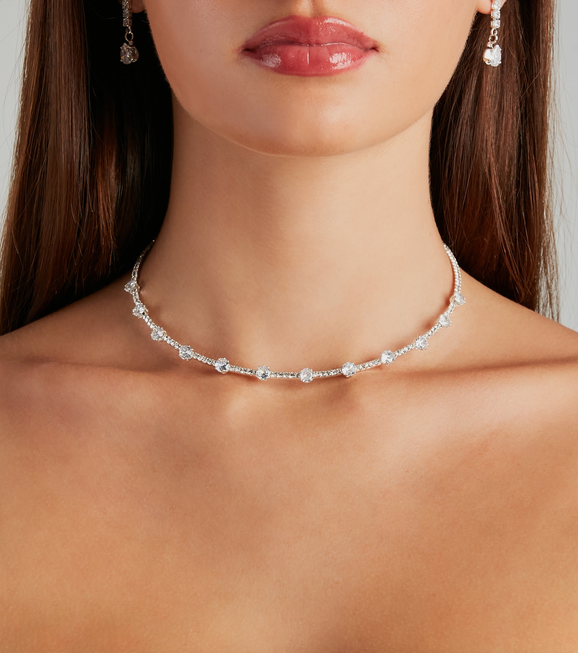 Premium Cubic Zirconia Choker Necklace - Meant To Shine