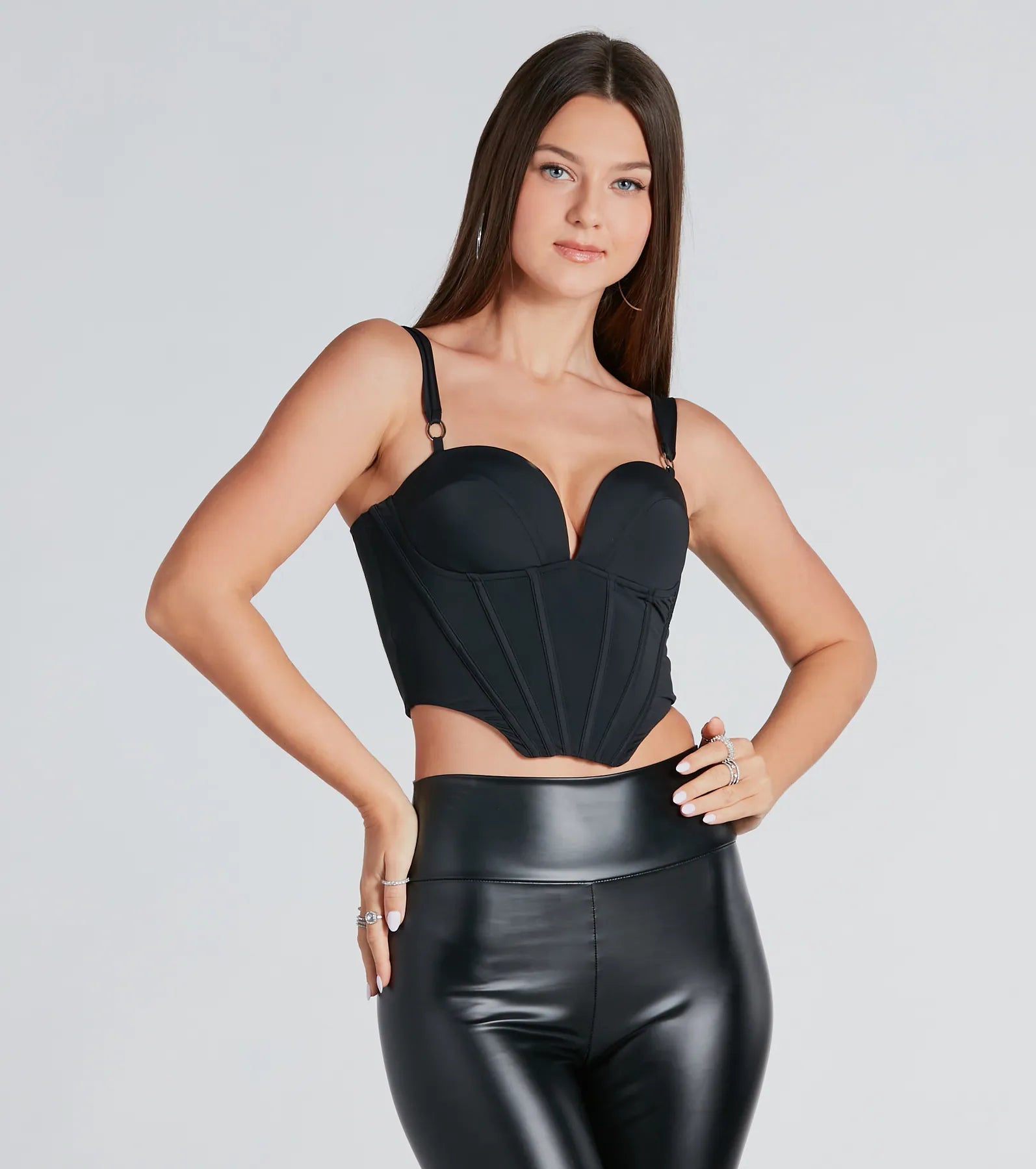 Ultimate Sweet & Sultry Cropped Bustier Top - Premium Style