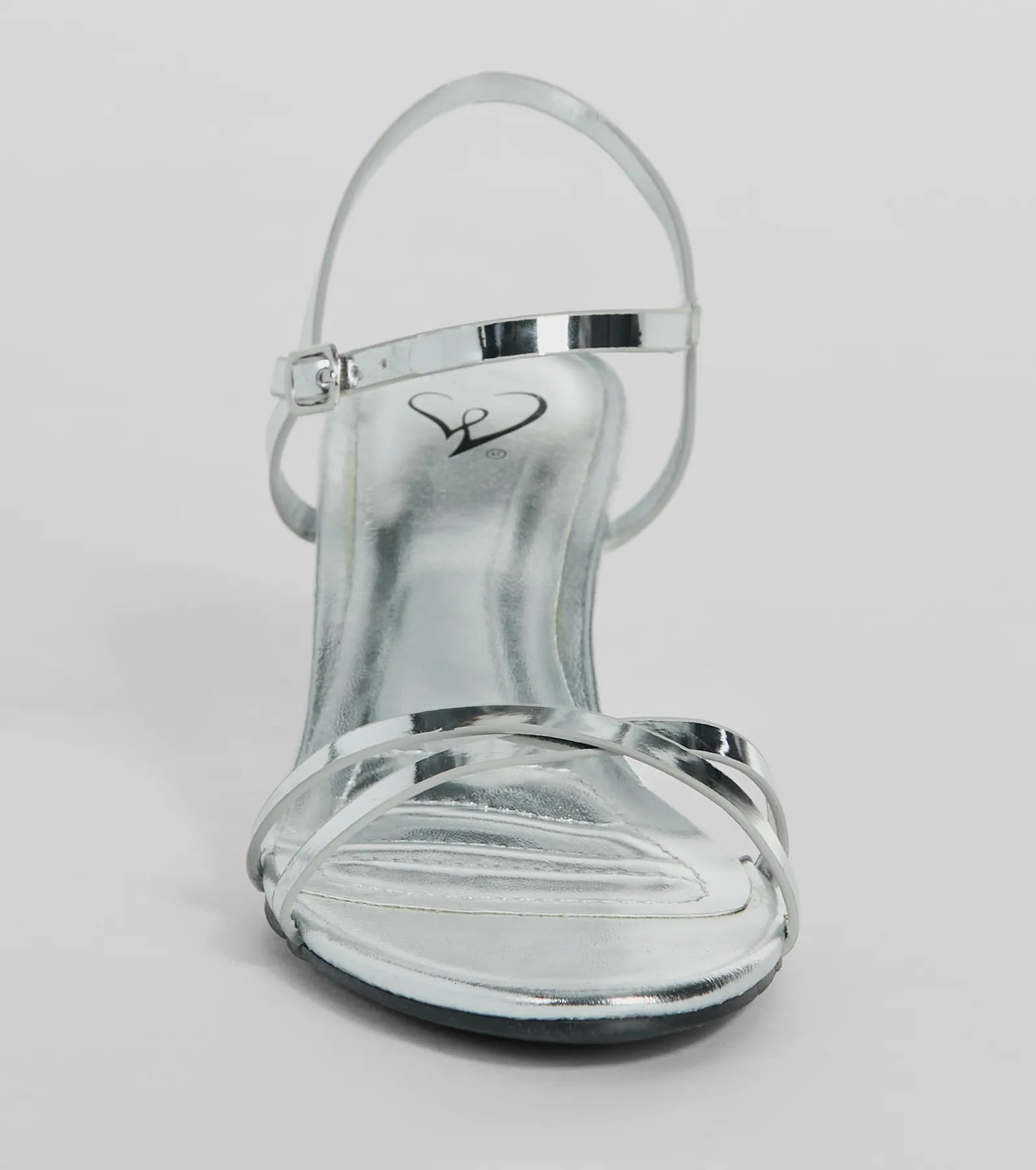 Forever Fab Reflective Chrome Wedge Heels - Ultimate Festival Style