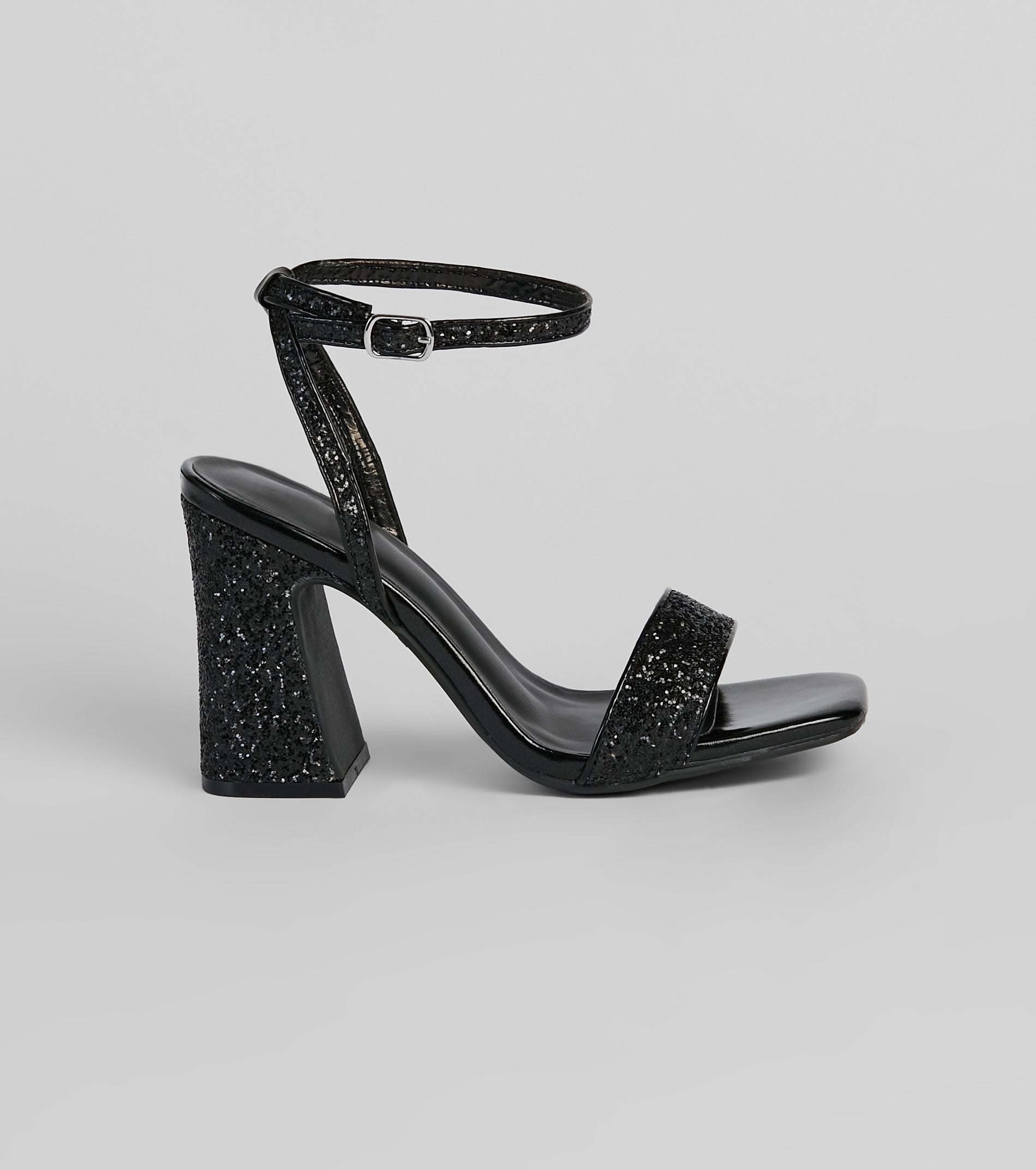 Ultimate Glitter Block Heels - Shine Bright