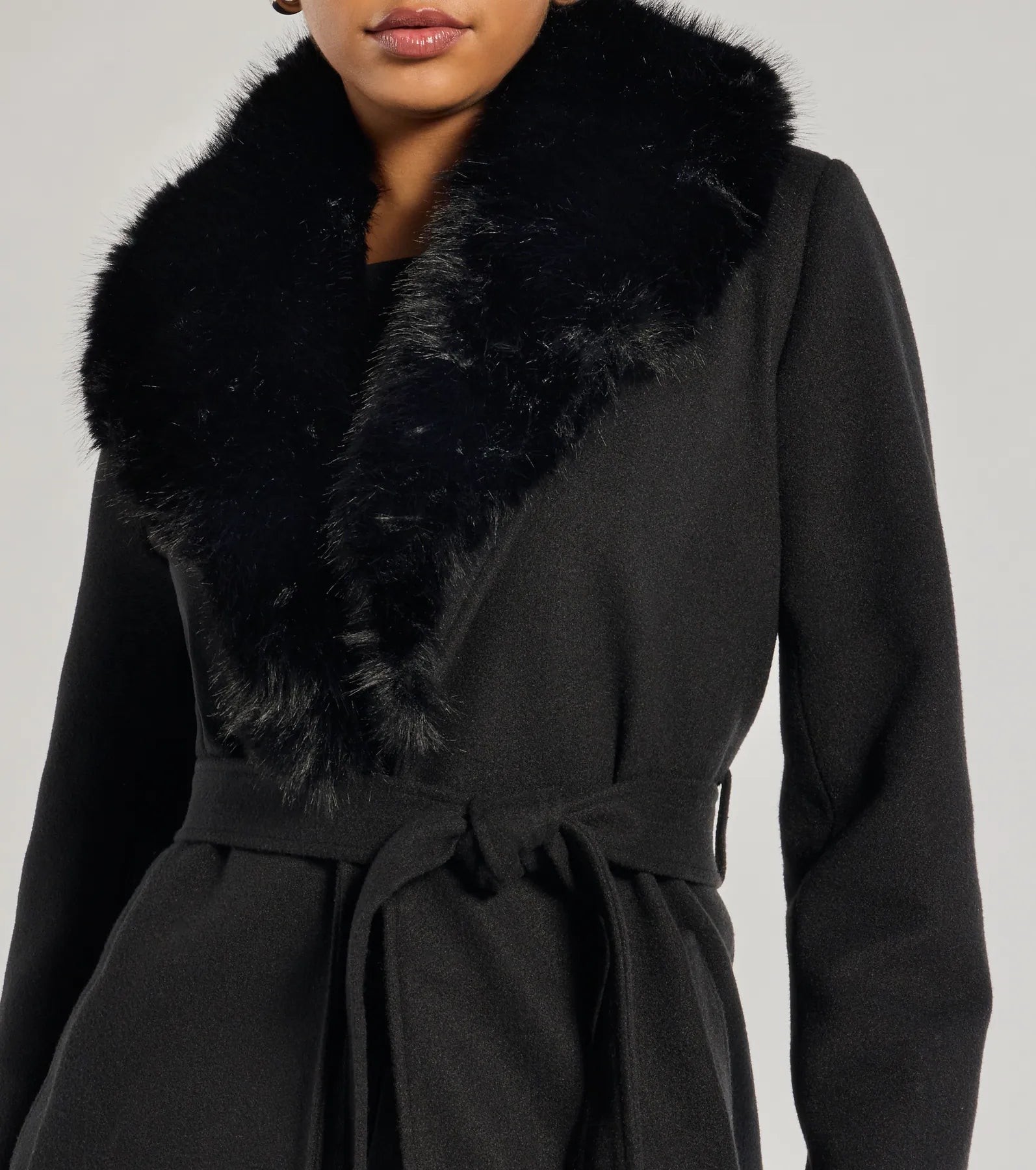 Premium Lavish Layers Faux Wool Trench Coat - Ultimate Winter Style