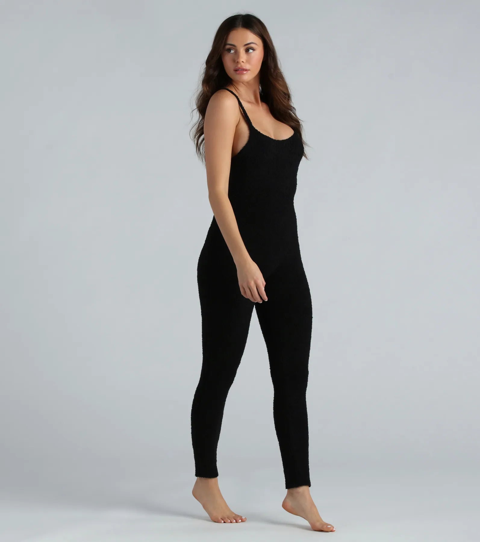 Ultimate Lounge Chenille Knit Catsuit - Premium Comfort