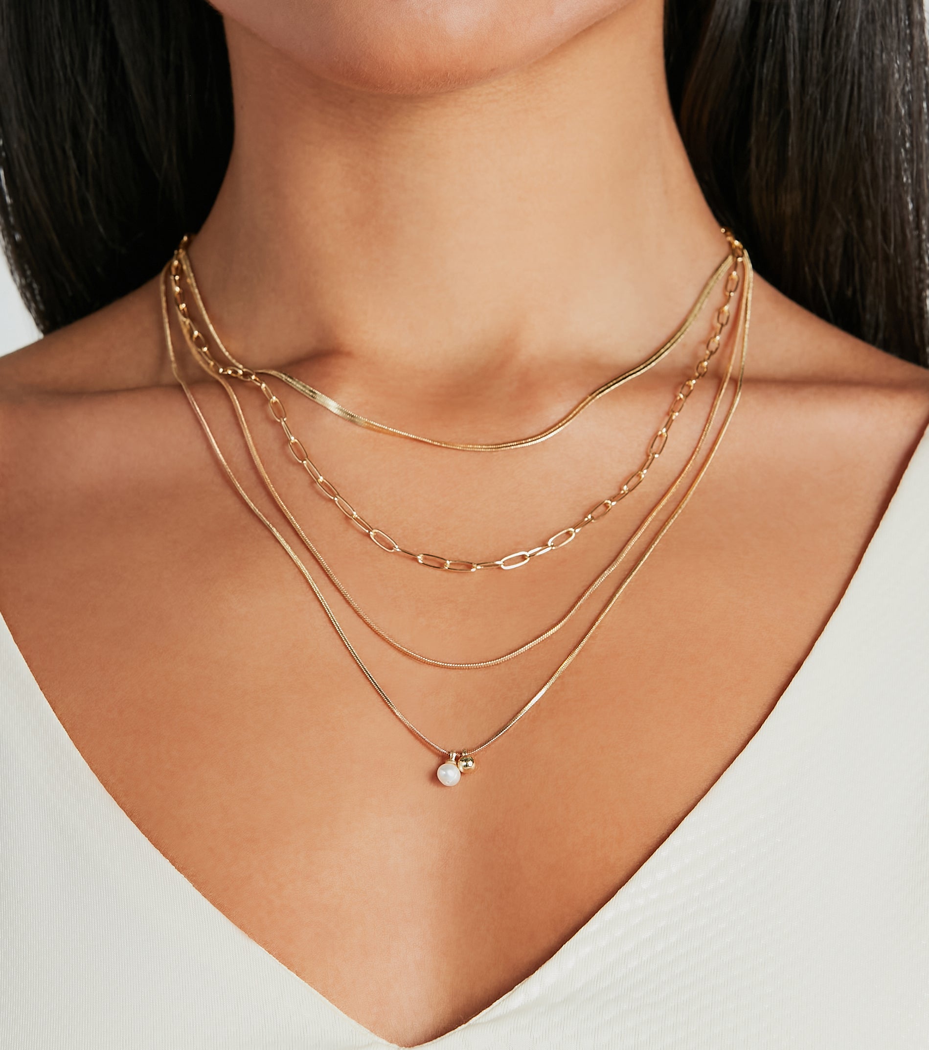 Premium Layered Charm Necklace - Ultimate Style Upgrade