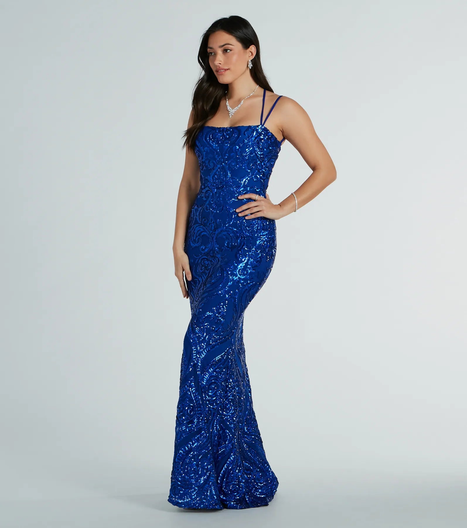 Premium Delaney Sequin Mermaid Gown – Ultimate Formal Dress