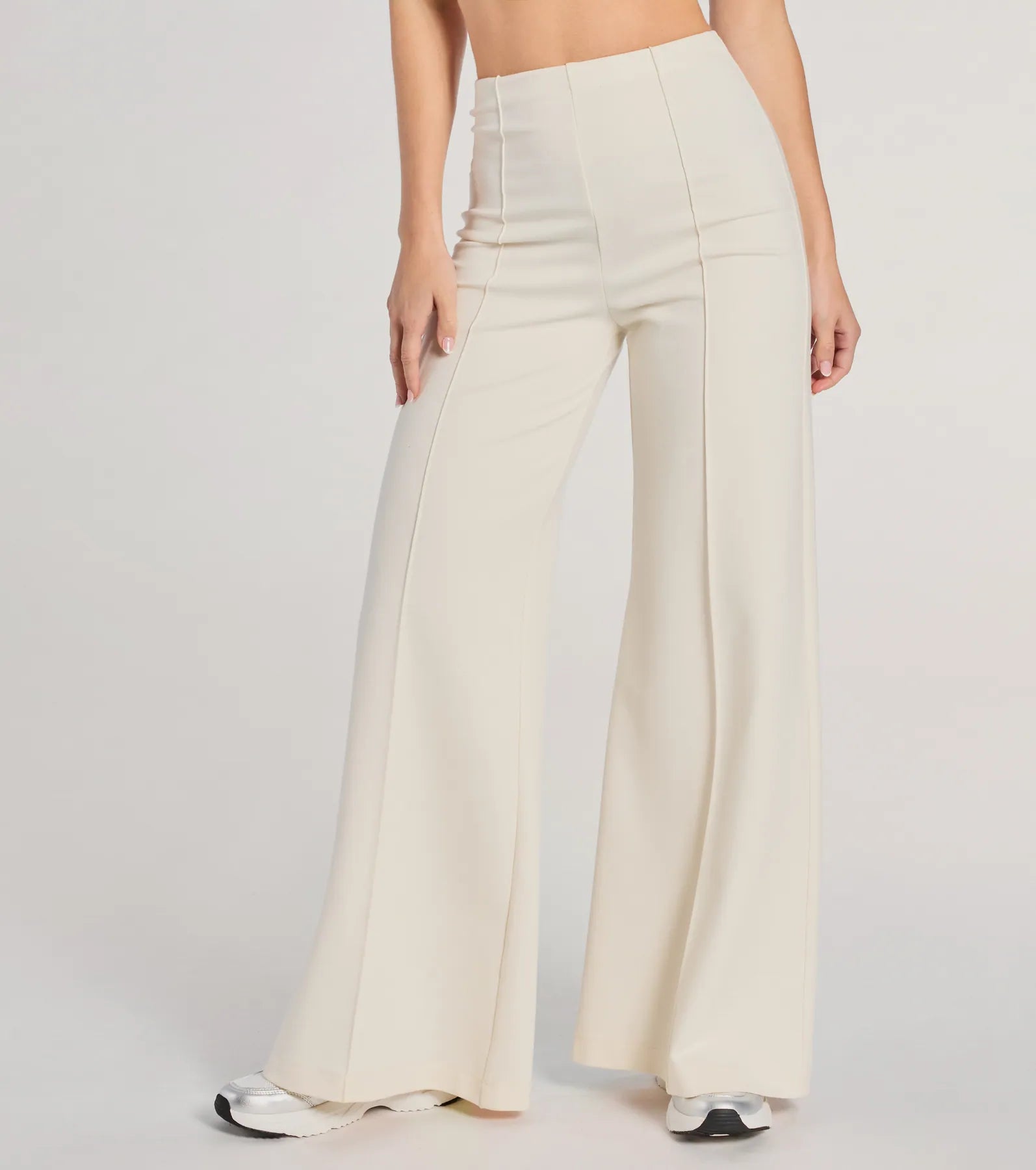 Premium Wide-Leg Ponte Pants: Ultimate Comfort & Style