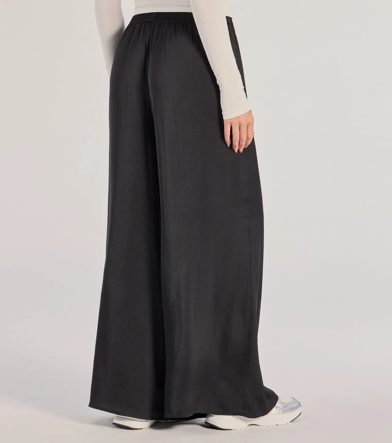 Ultimate Luxe Wide-Leg Palazzo Pants - Premium Comfort & Style