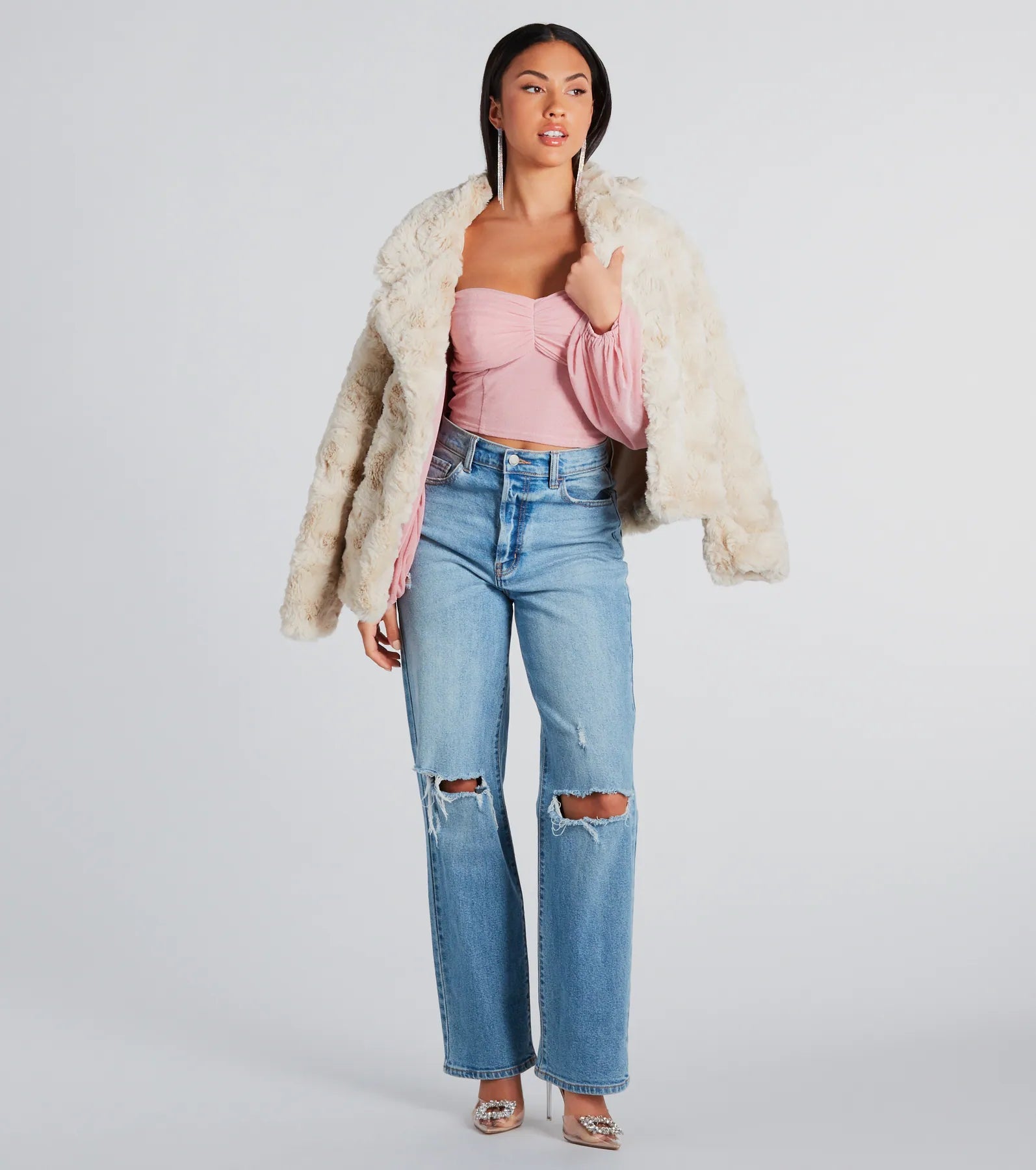 Premium Luxe Faux Fur Coat - Ultimate Winter Style