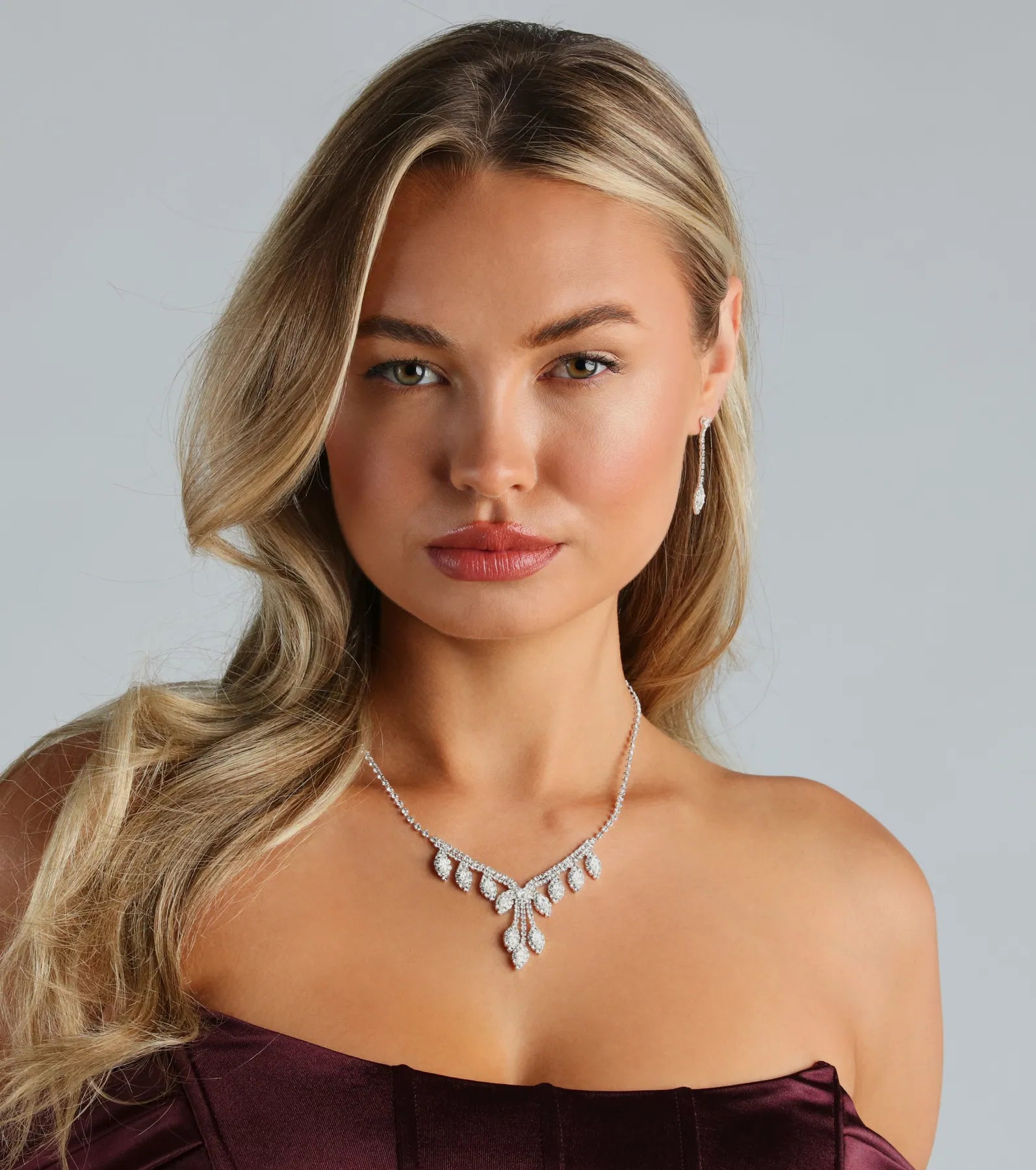 Premium Sweet Serenity Jewelry Set - Necklace & Earrings