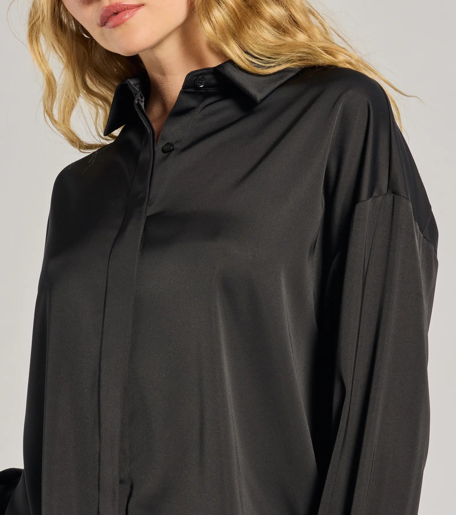 Premium Always Chic Satin Button-Down Top - Ultimate Style Upgrade